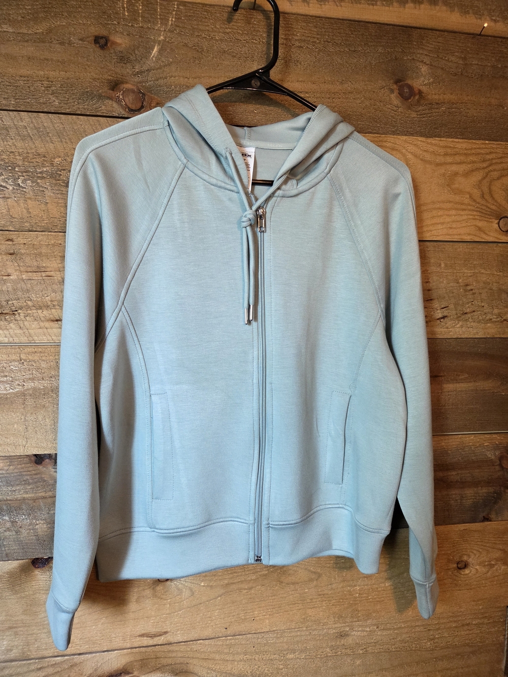 NWT RBX Mint Cool Scuba Knit Zip-Up Hoodie Jacket